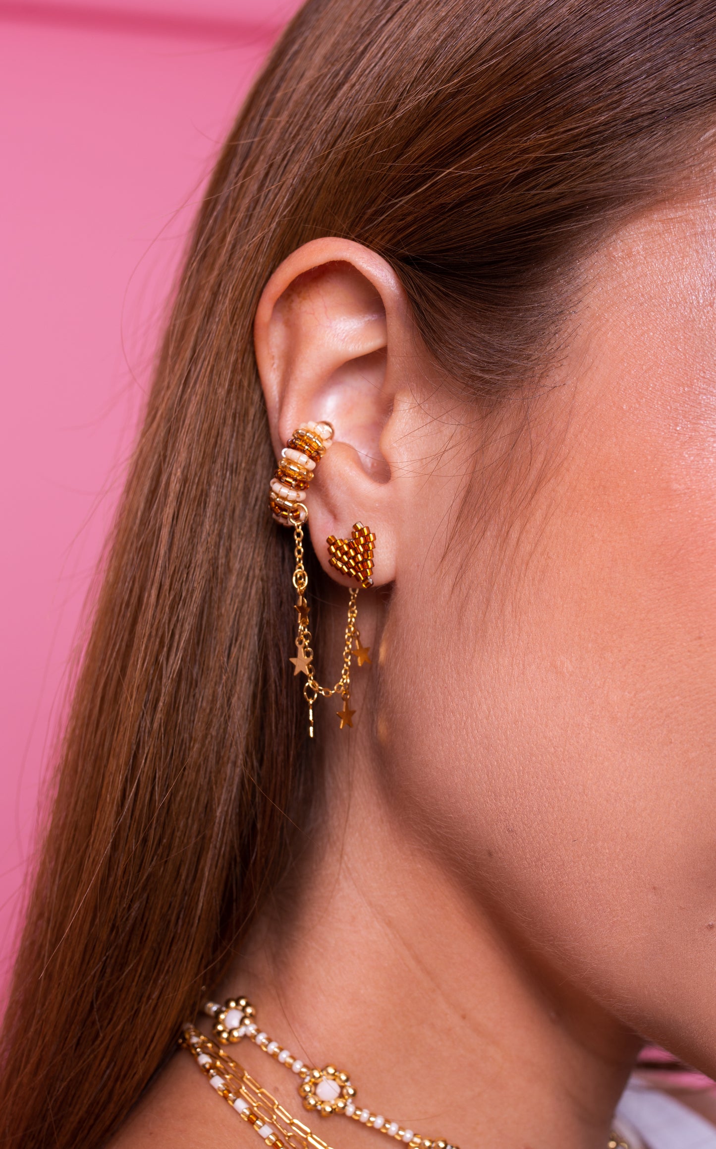 Earcuff “Corazón Valiente” ❤️✨